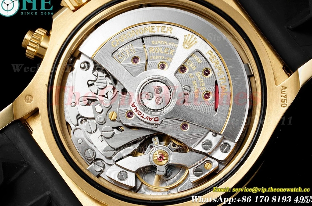 Clone Clean 126518 SH4131 RU Black Daytona STK YG 40mm Super 0521